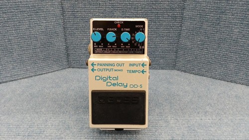 Boss effector used - boss, dd-5