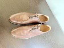 Bally Italy Men's Carrillo Leather Lace Up Shoes Brown Size UK 8.5 US 9.5