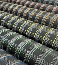 VW Golf GTi GT Tartan Upholstery Fabric Backed with Scrim Foam - Colour Options
