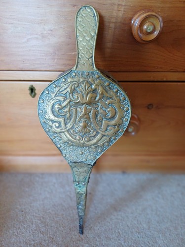 Vintage fireplace bellows - vintage,