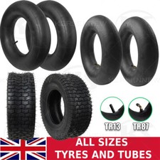 All sizes of Turf tyre , Lawn mower tyres, Lawn mower inner tubes, Ride on mower