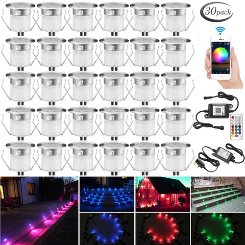 Decking lights 30pcs ø30mm - decking,
