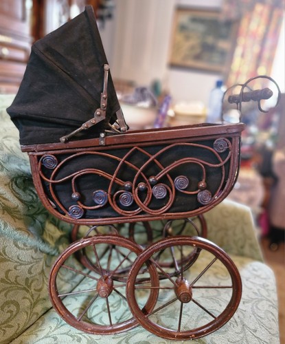Victorian wicker wood and - wicker,,