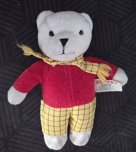 Rupert bear soft - soft, walking