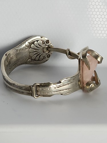 Vtg handmade silver - silver-tone, fork