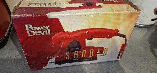 Power devil orbital sander - orbital, sander.