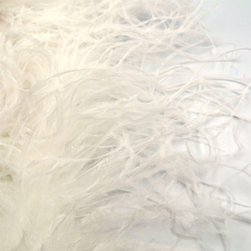 Ostrich feather boa - 3-ply, x1m