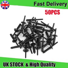 50 x 6mm for BMW PLASTIC POP BLIND RIVETS WHEEL ARCHES SIDE SKIRTS SILLS