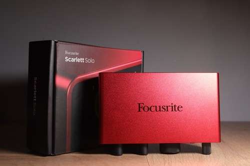 Focusrite scarlett solo - solo, 4th