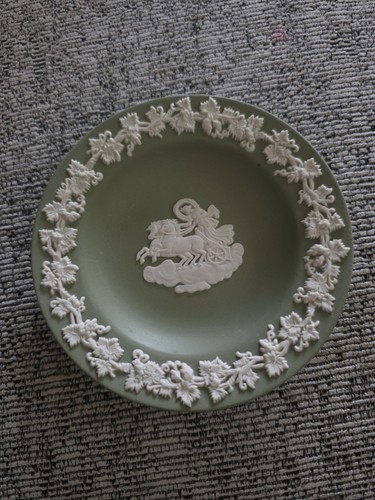 Wedgwood sage green jasperware - green,