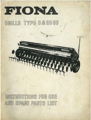 Fiona seed drill - d56, &