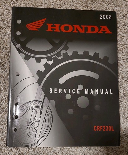 2008 honda crf230l factory - 2008,
