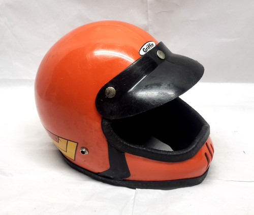 Vintage griffin atv - griffin, helmet