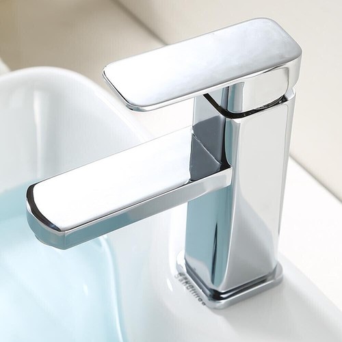 New modern waterfall bathroom - modern,