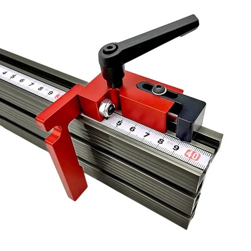 Slot miter track fence stop - miter,