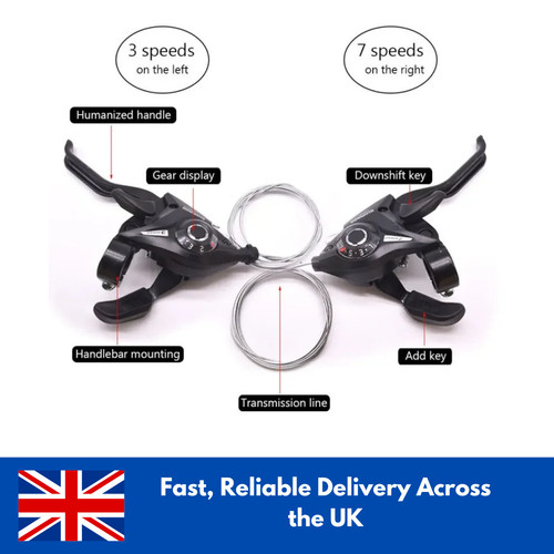 Shimano ef500 shifter set - shimano,