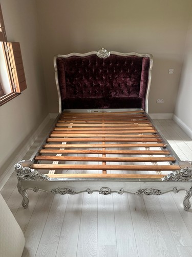 King size bed frame - size,