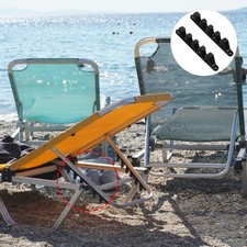  8 Pcs Deck Chair Adjuster Camping Support Buckle Adjustment Brackets for Chaise
