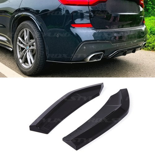 Gloss black rear spats - gloss,