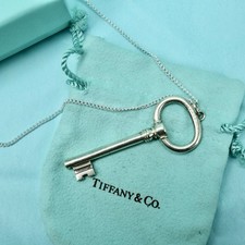 Tiffany & Co Large Key Pendant