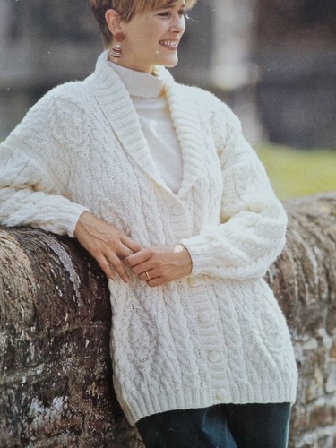 Knitting pattern lady aran - pattern,