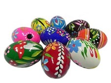 Hand-painted wooden Easter