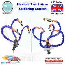 Helping Hands Soldering Station Workstation Tool Flexible Arm Clamp Swivel Jig