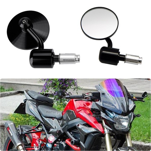 Black round handle - handle, bar