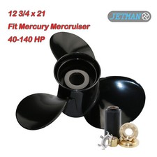 OEM 48-77348A45 Aluminum Propeller 12 3/4x21 For Mercury Mercruiser 40-140HP RH