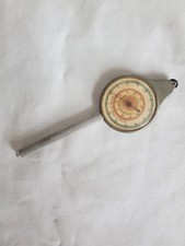 Vintage opisometer curvimeter meilograph map measurer Nautical Miles Verstes KM