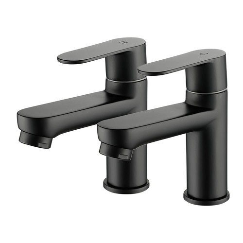 Bathroom basin pillar taps 2 - basin, 1/2