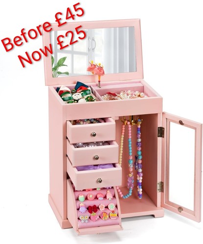 Musical girls jewellery box - musical,