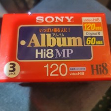 X3 Sony P6-120HMPL Hi8 Video8