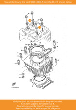 YAMAHA Washer, Plate