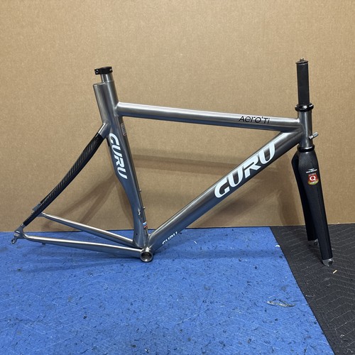 54cm guru aero - guru, titanium