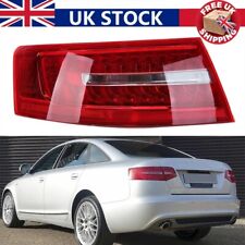Left N/S LED Rear Outer Tail Light Brake Lamp For Audi A6 C6 Saloon 2009-2012 UK