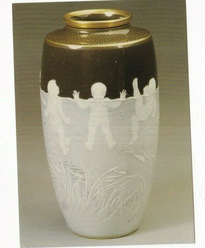 Minton pate sur - , bathers