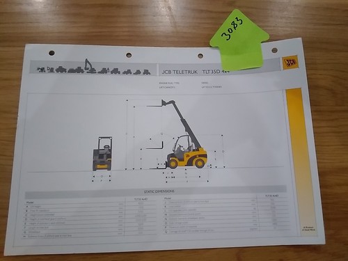 Jcb teletruk tlt35d 4x4 - teletruk,