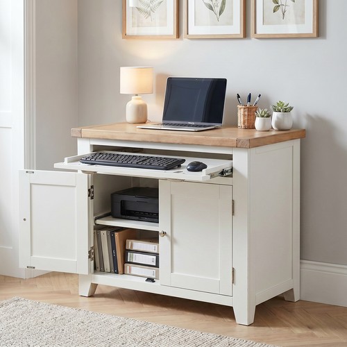 Computer desk cheshire - desk, white