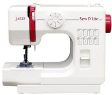 Janome Compact Electric Sewing Machine Sew D'Lite Ja525
