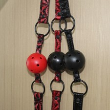 Bondage Ball Gag Open Mouth