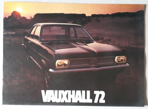 Vauxhall brochure 1972 viva - brochure,