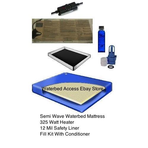 Queen semi wave waterbed - queen,