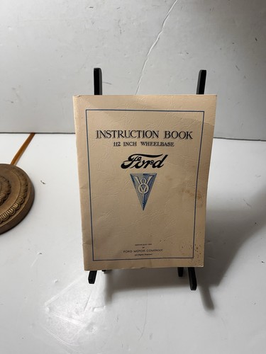 Ford instruction book 112 - ford,