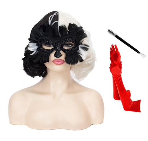 Cruella vil wig with - de,