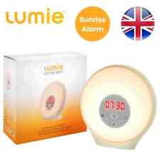 Lumie Sunrise Alarm - Sunrise Wake-up Alarm Sunset Sleep Feature - White