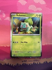 Pokemon Card Bulbasaur 046 Black Star Promo Cosmo Holo Near Mint