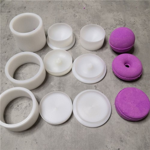 Round soap mould shampoo press - mould,