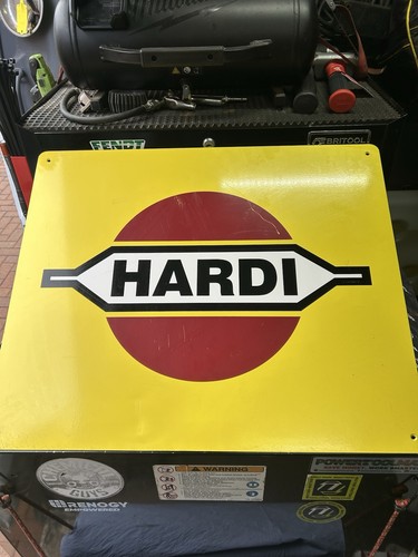 Hardi sprayer display sign - display,