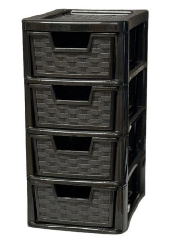 Storage drawer tier rattan - drawer, 4